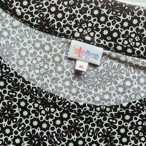 LulaRoe B&W Carly Dress